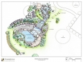 natural swim pond design / master plan