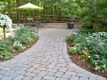 paver path and patio